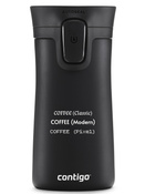 Thermobecher mit gravur Contigo Pinnacle 300ml - Mattschwarz