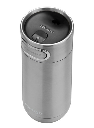 Personalisierbarer thermobecher Contigo Luxe Autoseal 360 ml - Silber