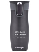 Thermal mug Contigo West Loop 2.0 with custom inscription - engraved - Gunmetal