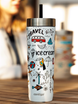 Mug thermique avec paille Contigo Luxe Tumbler 720ml - Summer - Salt