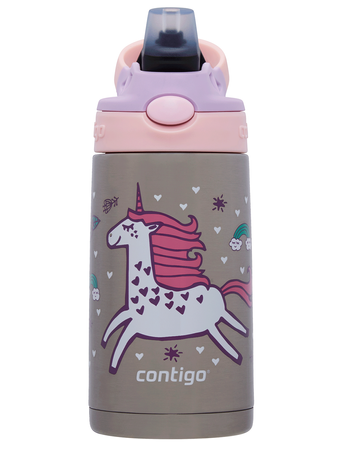 Baby Thermoflasche Contigo Easy Clean 380ml - Fliegendes Einhorn