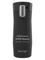 Thermal mug Contigo West Loop 3.0 with custom inscription - engraved - Balck