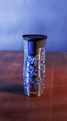 Thermal Mug Contigo West Loop 470 ml - Matte Black - Cat Eyes