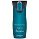 Thermal mug Contigo West Loop 470 ml with custom inscription - engraved- Biscay Bay