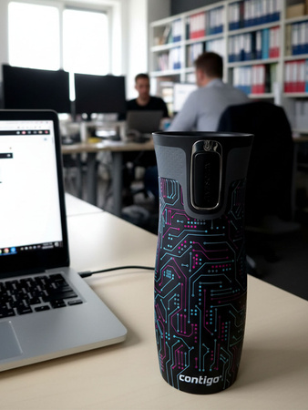 Thermal mug Contigo West Loop 2.0 470 ml - Electric