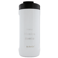 Mug thermique Dr.Bacty Notus 360 ml avec gravure - blanc