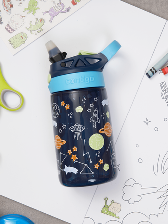 Contigo Easy Clean bottle / biberon 420 ml Blueberry Cosmos