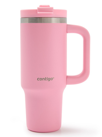 Thermal water mug with engraving Contigo Streeterville Tumbler 1200 ml - Strawberry Cream