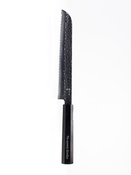 Aka Tori Damaszener-Brotmesser 8" mit Gravur - Tokyo Black