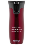 Thermal mug Contigo West Loop 2.0 with custom inscription-engraved - Red