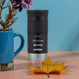 Mug thermique Contigo Byron 2.0 470ml avec gravure - Noir brillant