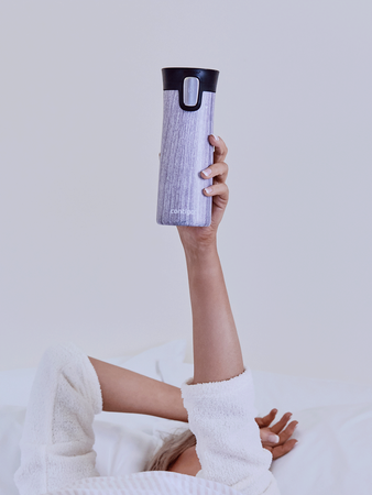 Mug isotherme Contigo Pinnacle Couture 420 ml - Blonde Wood