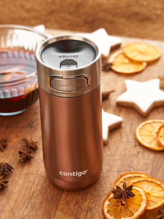 Termo cafe Contigo Luxe 360ml - Cobre