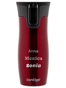 Contigo West Loop 2.0 Thermobecher mit Namen - Rot