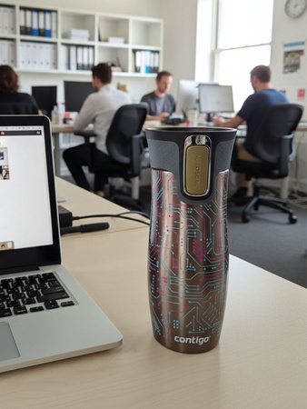 Contigo West Loop 2.0 470ml Thermobecher - Electric - Latte