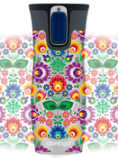 Contigo West Loop 2.0 Thermobecher 470ml - Folklore - Stahl