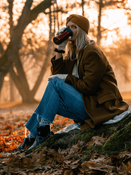 Thermal mug with engraving Contigo Pinnacle 300ml - Watermelon