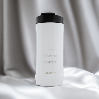 Mug thermique Dr.Bacty Notus 360 ml avec gravure - blanc
