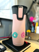 Mug isotherme Contigo West Loop 2.0 470ml - Rose mat - L'amour des oiseaux