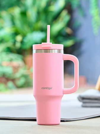 Thermal water mug with engraving Contigo Streeterville Tumbler 1200 ml - Strawberry Cream