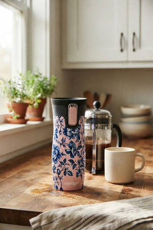 Thermal Mug Contigo West Loop 470 ml - Matte Black - Cat Eyes