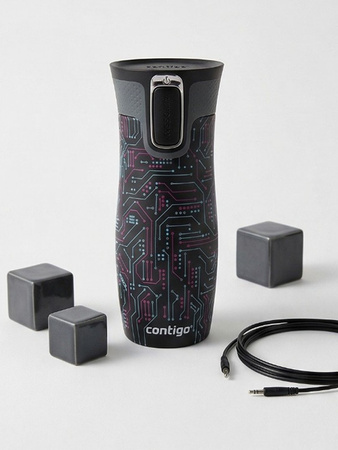 Mug isotherme Contigo West Loop 2.0 470 ml - Electric - Noir