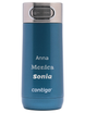 Personalisierbarer thermobecher Contigo Luxe Autoseal 360 ml - Blau
