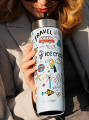 Mug thermique avec paille Contigo Luxe Tumbler 720ml - Summer - Periwinkle