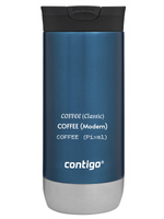 Taza térmica Contigo Huron 2.0 con grabado 470ml - Azul