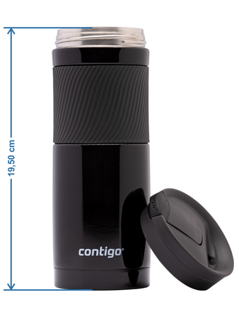 Contigo Byron 590ml thermal mug with engraving - Black