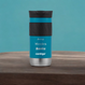 Mug thermique Contigo Byron 2.0 470ml avec gravure - Bleu mat