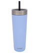 Mug thermique avec paille Luxe Tumbler 720ml avec gravure - Periwinkle