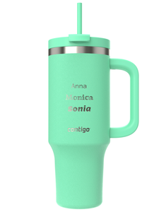 Thermal water mug with engraving Contigo Streeterville Tumbler 1200 ml - Reef