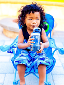 Botella/botellón Contigo Easy Clean 420ml Sharks para niños