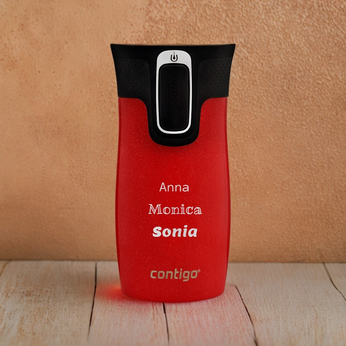Contigo West Loop Mini mug thermique 300ml avec gravure - Goji Berry