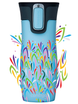 Taza térmica Contigo West Loop 2.0 470ml - Flores - Azul Mate