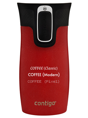 Contigo West Loop Mini 300ml thermal mug with engraving - Goji Berry