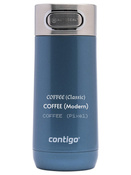 Tasse personnalisée thermiqnue Contigo Luxe Autoseal 360 ml - Bleu