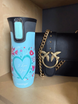 Contigo Tasse thermique West Loop 2.0 470ml - I love You - Blue Matte