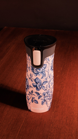 Thermobecher Contigo West Loop 470 ml Schwarz - Cat eyes