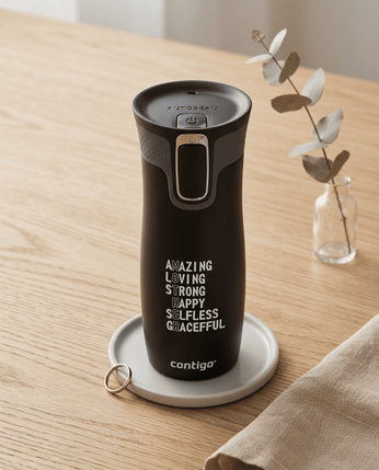 Thermobecher Contigo West Loop 470 ml schwarz - Mother
