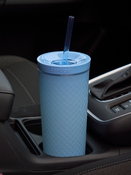 Taza de agua con pajita AutoClose Tumbler - Glacier