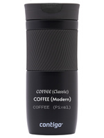 Taza térmica Contigo Byron 470ml con grabado - Negro mate