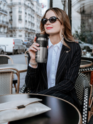 Mug thermique Contigo Byron 2.0 470ml avec gravure - Stainless Steel