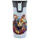 Contigo Mug thermique West Loop 2.0 470ml - Chat - Bleu mat 