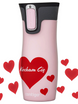 Thermal Mug Contigo West Loop 470 ml - Millenial pink - Hearts