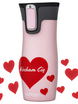 Contigo West Loop Hearts mug thermique 470 ml - Pink Matte 