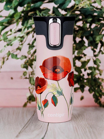 Taza térmica Contigo West Loop 2.0 470ml - Rosa mate - Amapolas