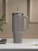 Taza térmica con pajita Streeterville Tumbler 1200 ml - Inky Cap