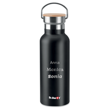 Mug thermique Dr.Bacty Notus 360 ml avec gravure - noir